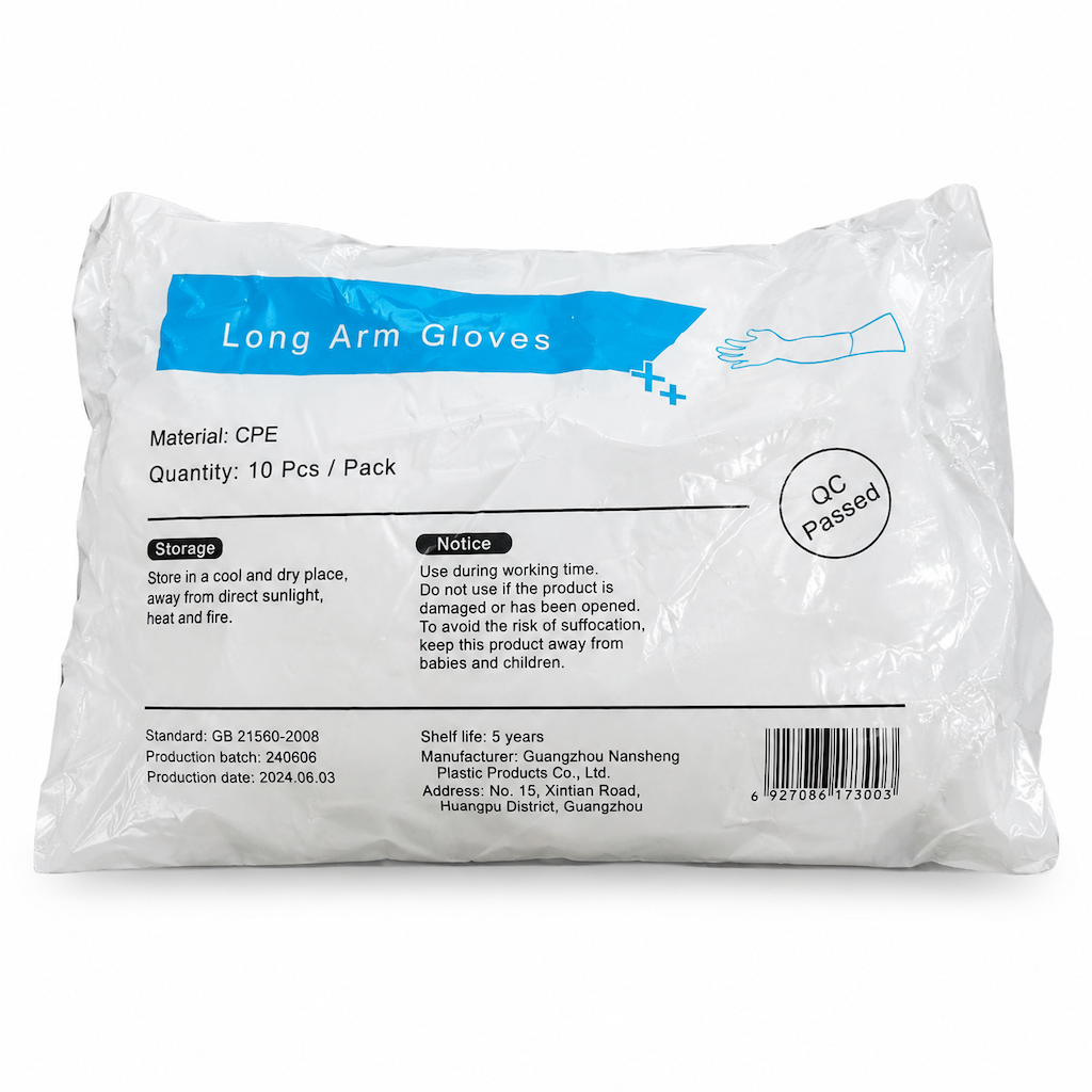 Disposable Long-Cuff Cleaning Gloves