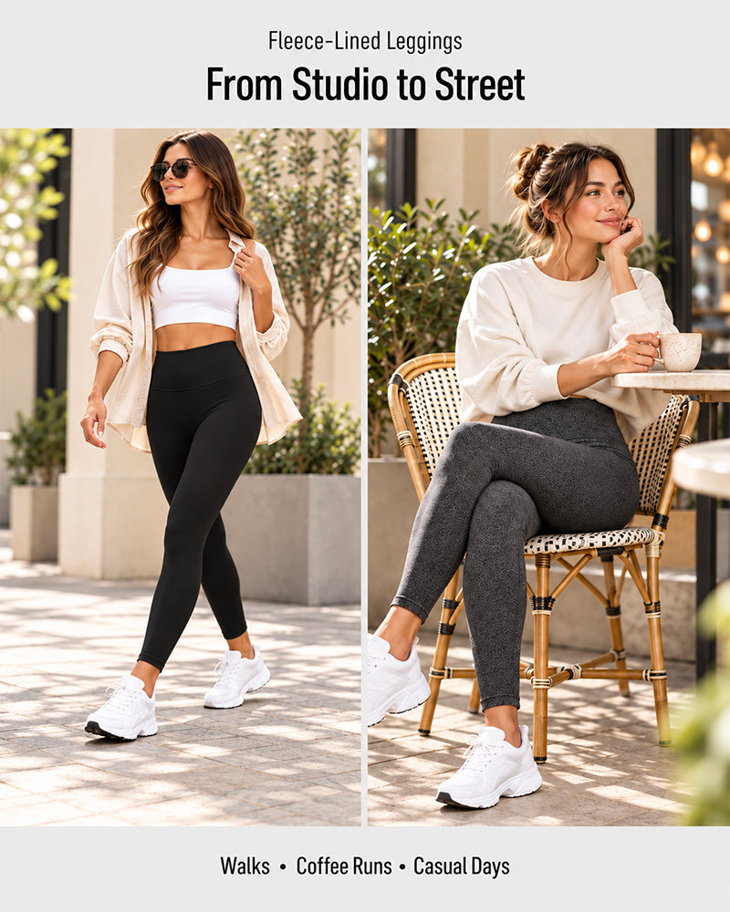 🔥Cloudy Fleece Lined Leggings