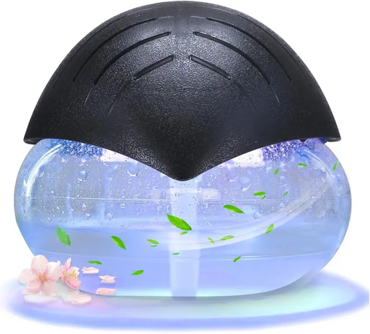 3-in-1 Twister Water Air Cleaner, Aroma Diffuser & LED Night Light
