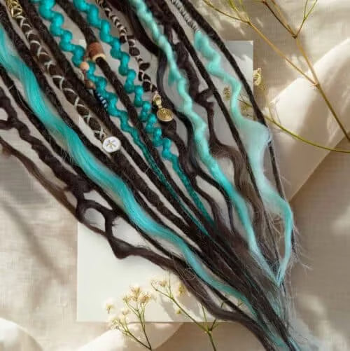🎉Elastic Dread Ponytail - 🔥Boho-style