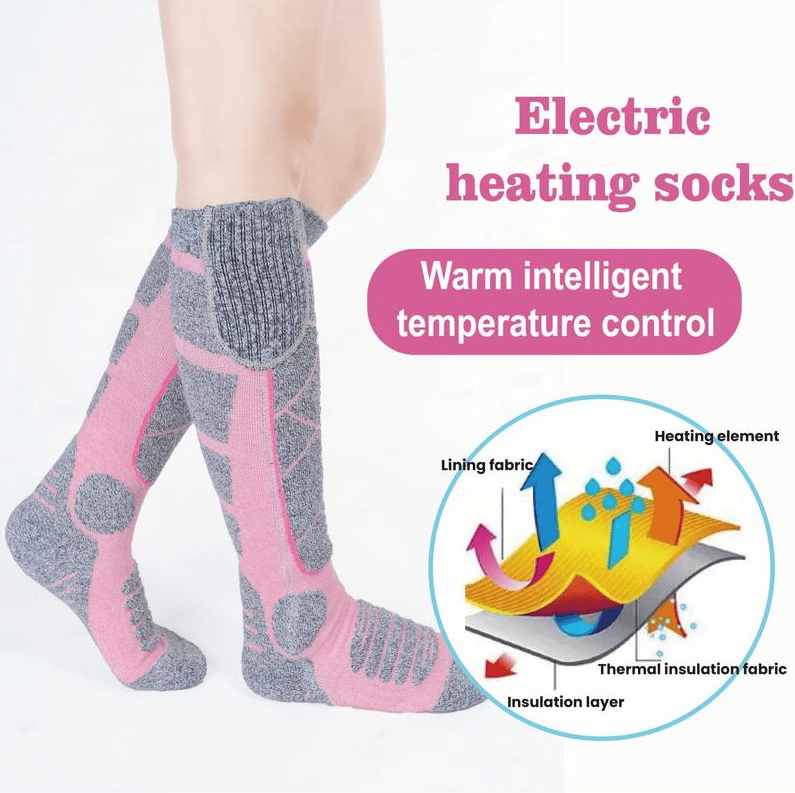 🔥2026 HOT SALE🧦Rechargeable Heated Socks – carbon fiber fast heating🛡️✅