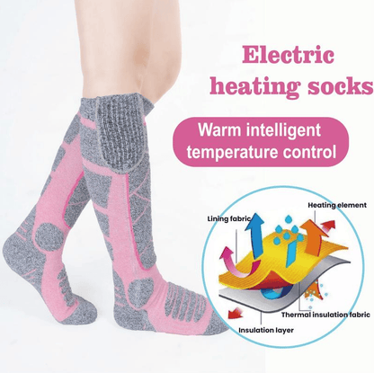 🔥2026 HOT SALE🧦Rechargeable Heated Socks – carbon fiber fast heating🛡️✅