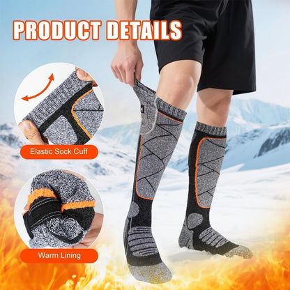 🔥2026 HOT SALE🧦Rechargeable Heated Socks – carbon fiber fast heating🛡️✅