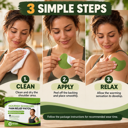 Natural Shoulder Pain Relief Patch