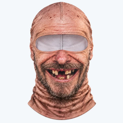 🤣Funny Realistic Face Ski Mask – Hilarious Winter Party Gear for Outdoor Groups
