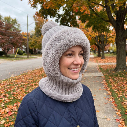 Fluffy – The Warmest Pom Pom Hat