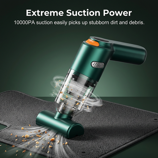 🚗💨 Cordless Car Vacuum Cleaner – 10,000Pa Strong Suction, Lightweight & Portable & Long Battery Life