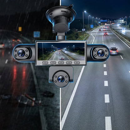 🚗 1080P Multi-Channel Dash Cam – Night Vision & Parking Monitor Car Camera