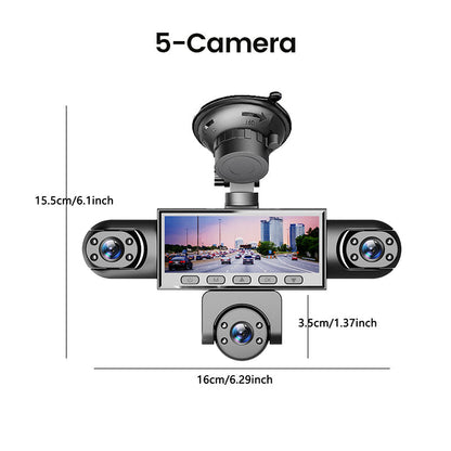 🚗 1080P Multi-Channel Dash Cam – Night Vision & Parking Monitor Car Camera