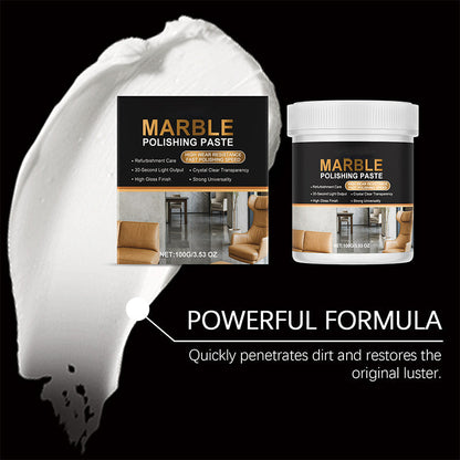 ✨Marble Polishing Paste—Removes scratches and etching marks, restoring the natural luster.