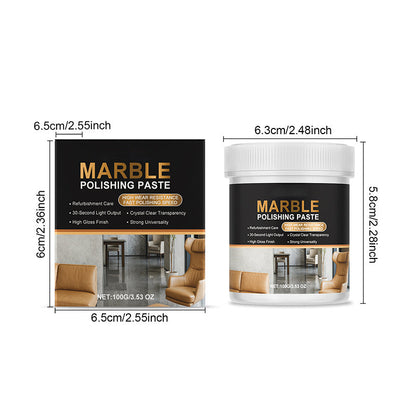 ✨Marble Polishing Paste—Removes scratches and etching marks, restoring the natural luster.