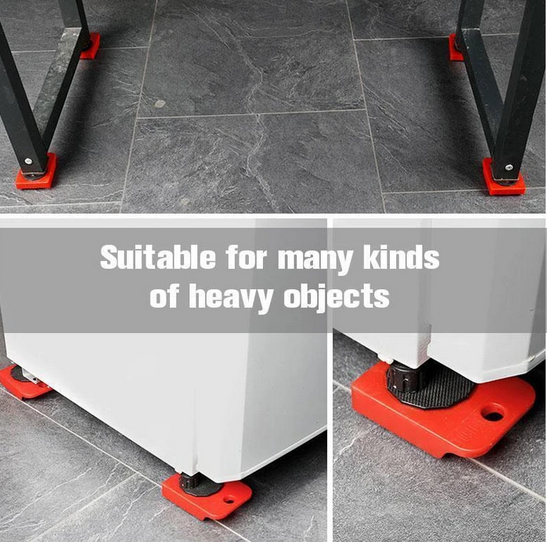 2026 New Arrivals💥Furniture Moving System – lift & slide up to 800 lbs, 360° rotation. 🛡️💪