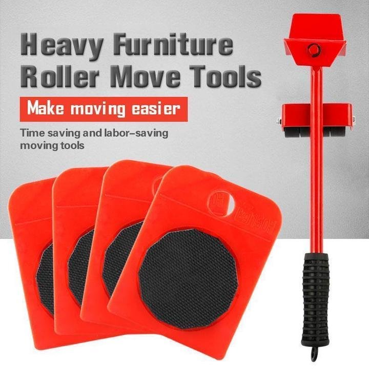 2026 New Arrivals💥Furniture Moving System – lift & slide up to 800 lbs, 360° rotation. 🛡️💪