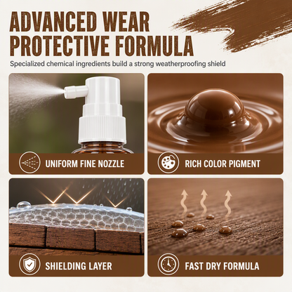 Brown Wood Touch-Up Spray – Refresh Faded Outdoor Furniture