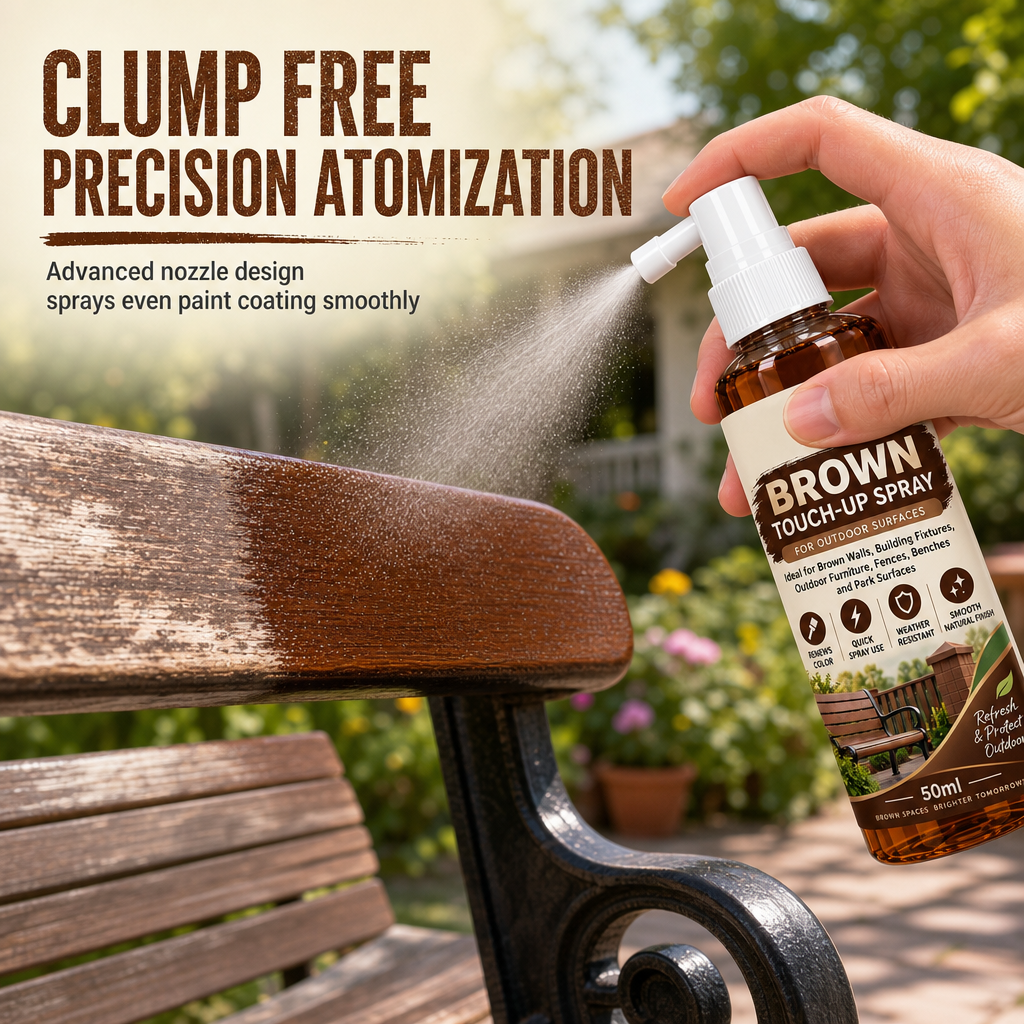 Brown Wood Touch-Up Spray – Refresh Faded Outdoor Furniture
