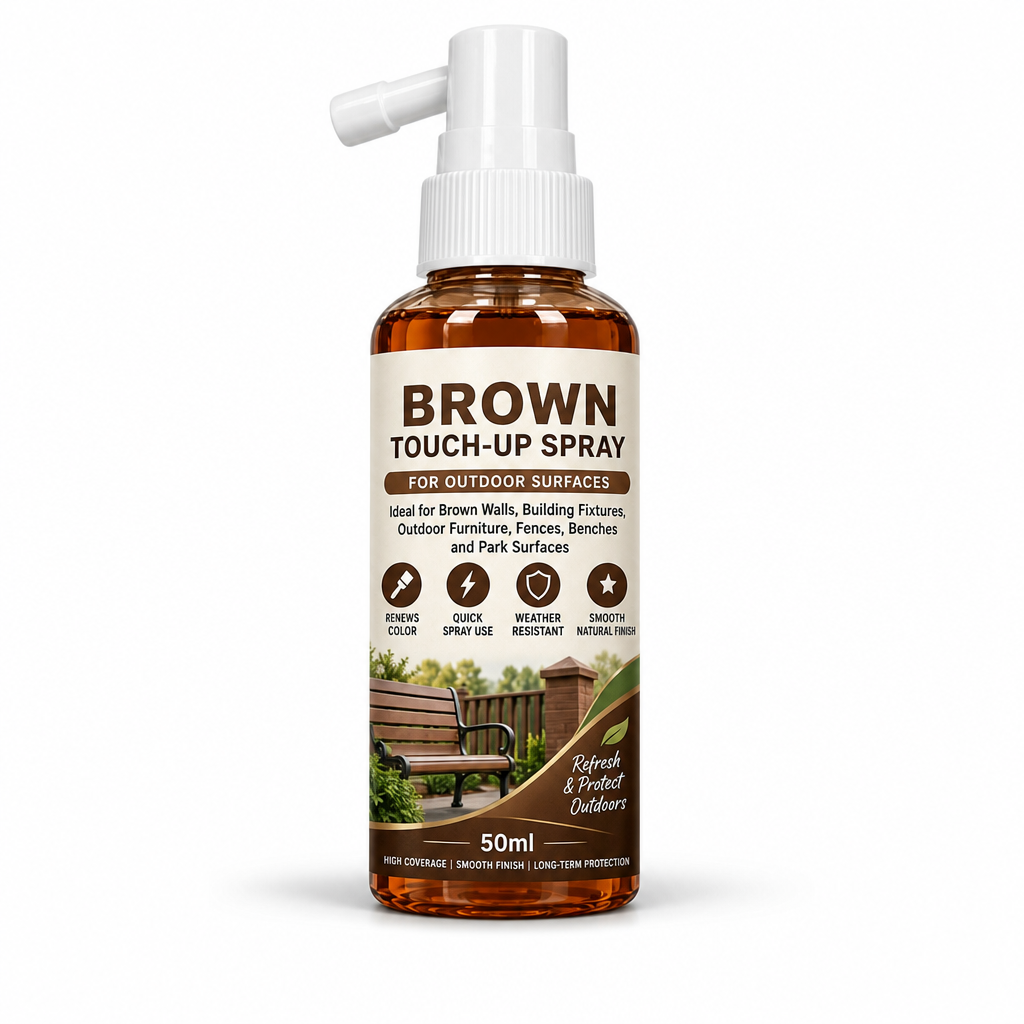 Brown Wood Touch-Up Spray – Refresh Faded Outdoor Furniture