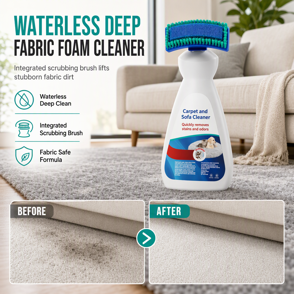 🧼 Waterless Fabric & Carpet Cleaner