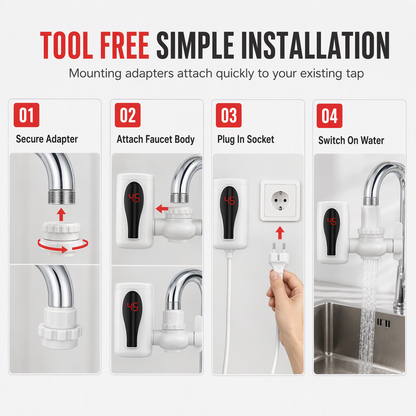 Instant Electric Hot Water Faucet for Kitchen