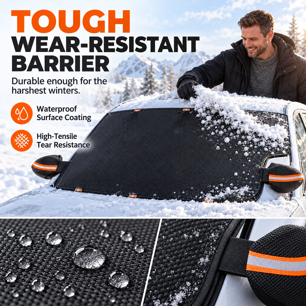 All-Season Car Windshield Cover | Snow, Frost & Sun